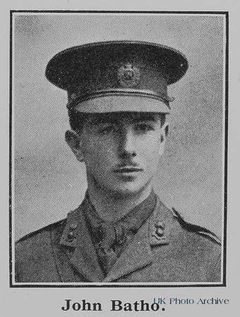 Batho J Lt Royal Engineers