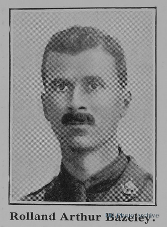 Bazeley R A 2nd Lt 9th Royal Sussex Regiment