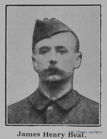 Beal J H Pte 15932 1st East Yorkshire Regiment