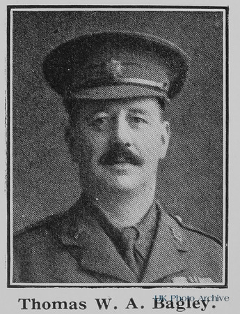 Bagley T W A Major Army Service Corps