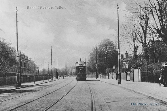 Benhill Avenue Sutton c.1910