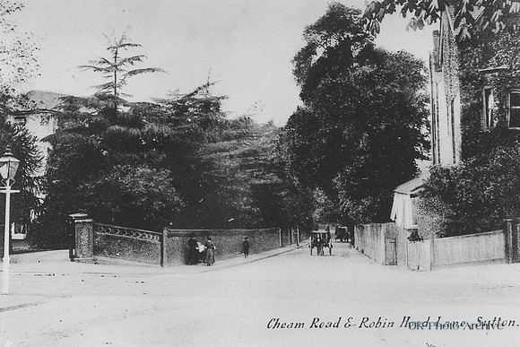 Cheam Road And Robin Hood Lane Sutton