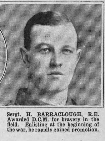 Barraclough H Sergt DCM Royal Engineers