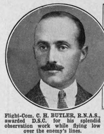 Butler C H Flt Comm DSC Royal Naval Air Service