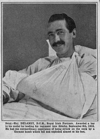 Delaney Sergt Maj DCM Royal Irish Fusiliers