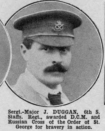 Duggan J Sergt Major DCM 6th South Staffs Regiment