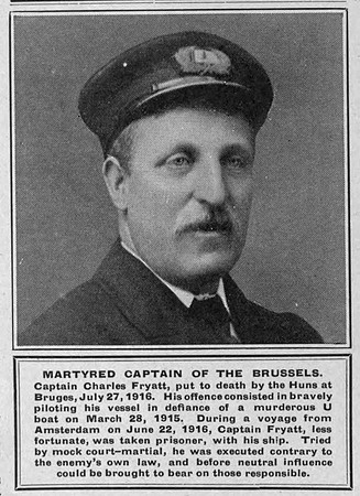 Fryatt C Captain Merchant Service