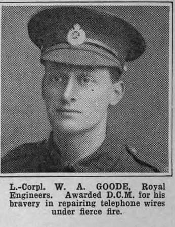 Goode W A LCpl DCM Royal Engineers