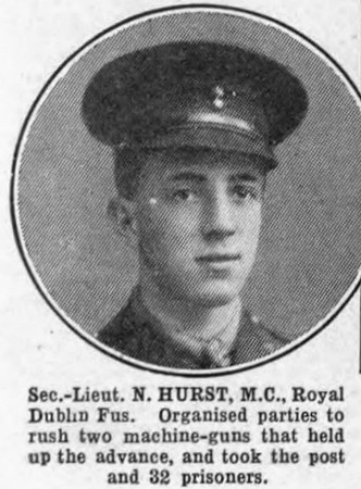 Hurst N 2nd Lt MC Royal Dublin Fusiliers