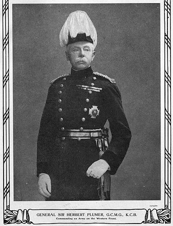 Plumer H General Sir GCMG KCB General Staff