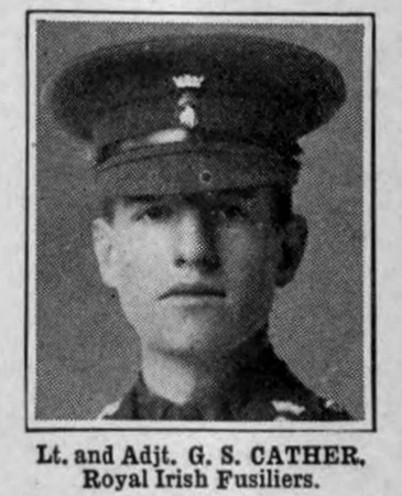 Cather G S Lt Royal Irish Fusiliers