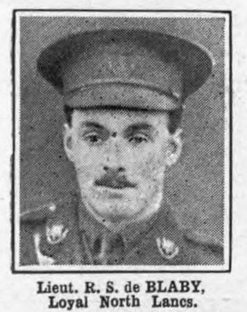 De Blaby R S Lt Loyal North Lancs Regiment