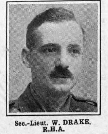 Drake W 2nd Lt Royal Horse Artillery