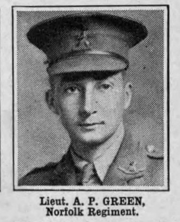 Green A P Lt Norfolk Regiment