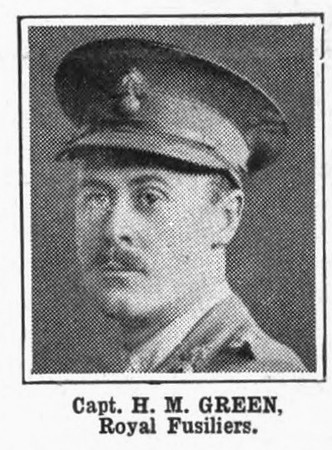 Green H M Captain Royal Fusiliers