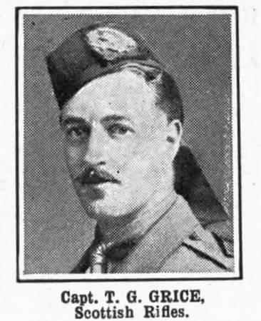 Grice T G Captain Cameronians