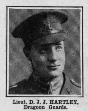 Hartley D J J Lt 7th Dragoon Guards