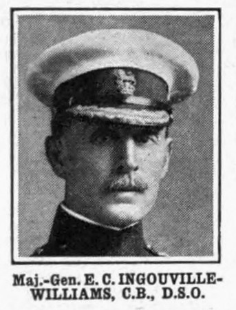 Ingouville-Williams E C Maj Gen CB DSO General Staff