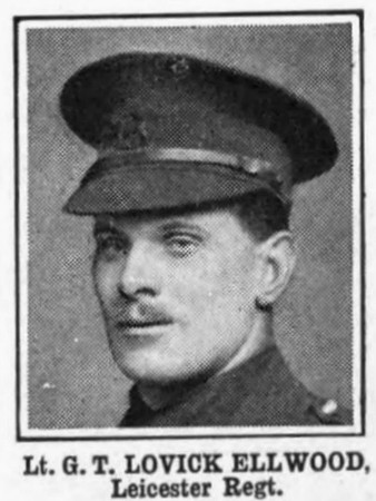 Lovick-Ellwood G T Lt Leicester Regiment