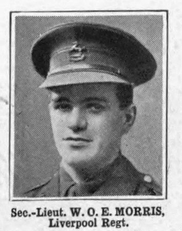 Morris W O E 2nd Lt Kings Liverpool Regiment