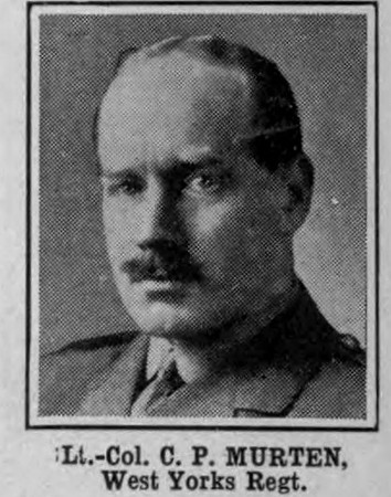 Murten C P Lt Col West Yorkshire Regiment