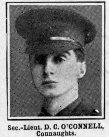 O'Connell D C 2nd Lt Connaught Rangers
