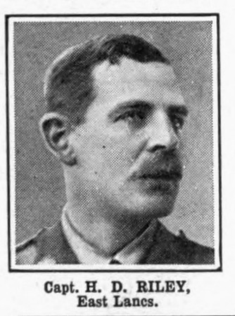 Riley H D Captain East Lancs Regiment