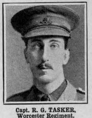 Tasker R G Captain Worcester Regiment