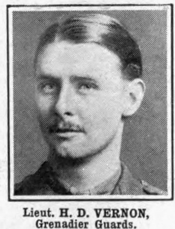 Vernon H D Lt Grenadier Guards