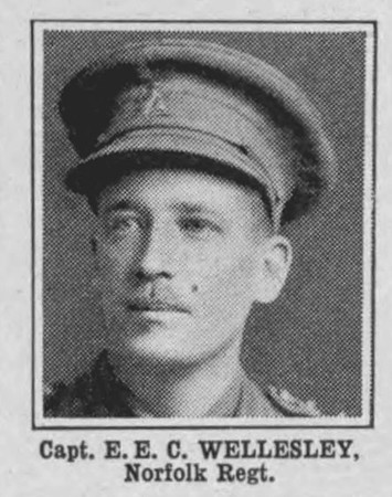 Wellesley E E C Captain Norfolk Regiment