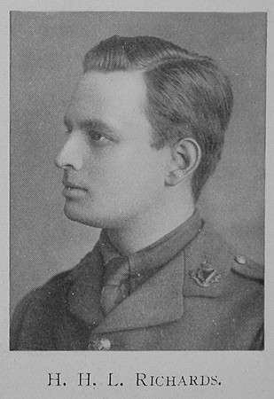 Richards H H L 2nd Lt 5th Connaught Rangers