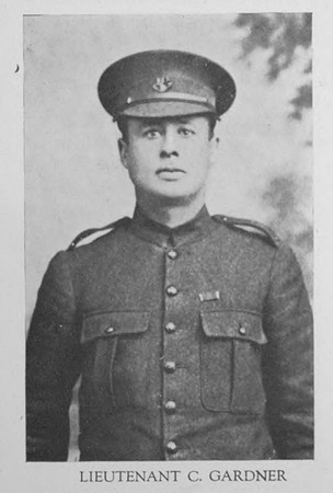 Gardiner C Lt Newfoundland Regiment