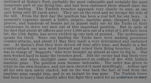 Hinman A G Lt 15th Australian Imperial Force Obit Part 3