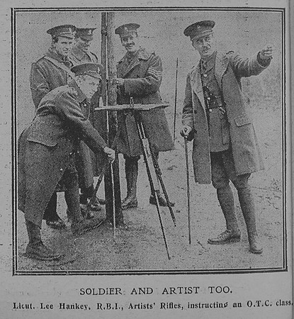 Hankey L Lt 28th London Regt Graphic 1