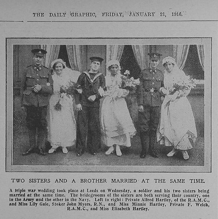 Hartley A Pte Royal Army Medical Corps Graphic 21.1.16