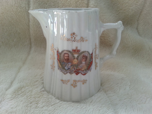 Unmarked George V Coronation Jug