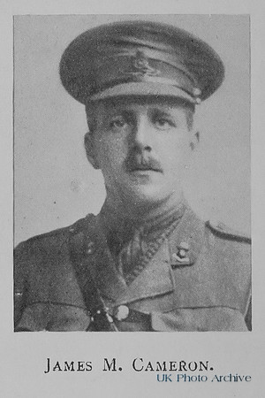 Cameron J M Lt Royal Field Artillery