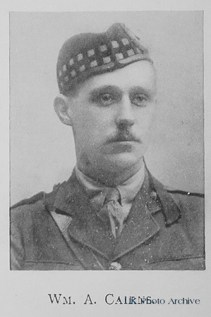 Cairns W A Lt 17th Royal Scots