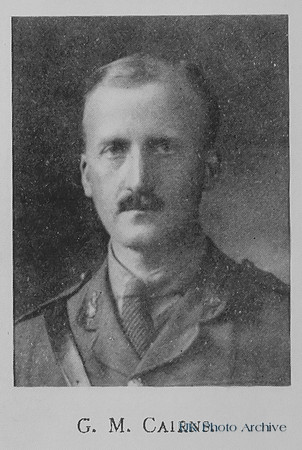 Cairns G M 2nd Lt Black Watch