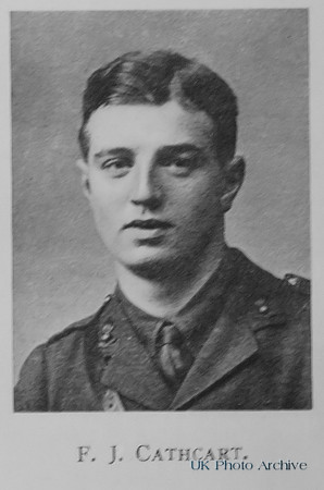 Cathcart F J 2nd Lt Royal Field Artillery