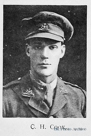 Cook C H 2nd Lt 23rd Manchester Regiment