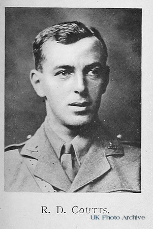 Coutts R D 2nd Lt 4th Gordon Highlanders