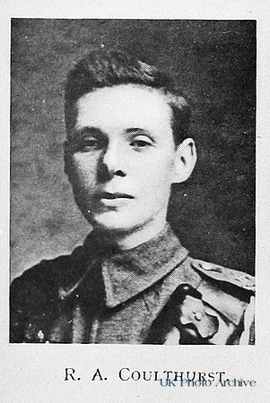 Coulthurst R A Gnr Royal Field Artillery