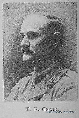 Craig T F Captain Royal Army Medical Corps