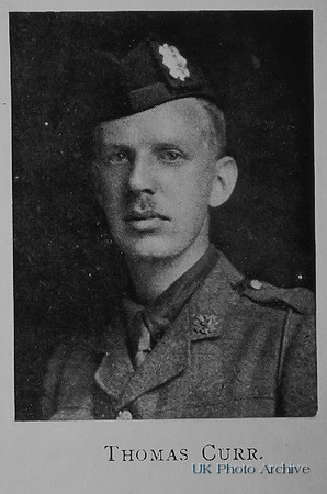 Curr T 2nd Lt 18th Highland Light Infantry