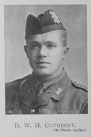 Cuthbert D W H 2nd Lt 9th Black Watch