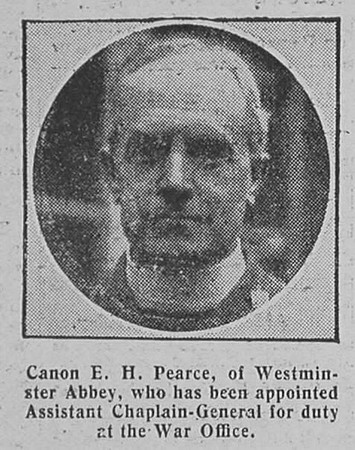 Pearce E H Canon Army Chaplains The Graphic 8.1.16