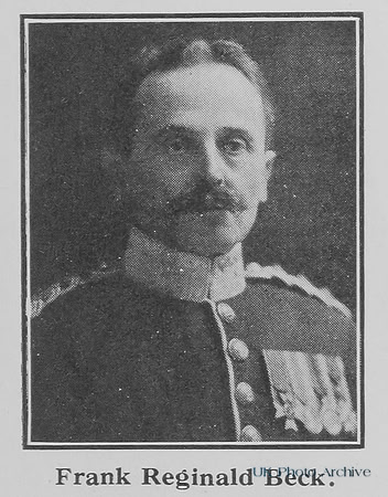 Beck F R Captain 5th Norfolk Regiment