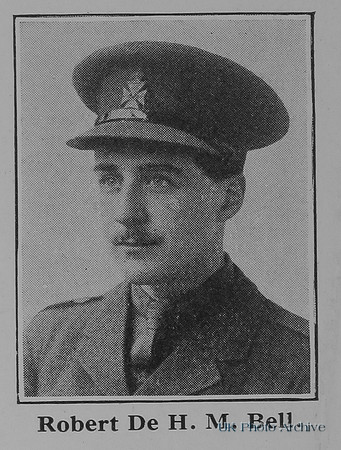 Bell R De H M Captain 10th Kings Royal Rifle Corps