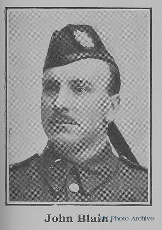 Blain J Cpl 13576 15th Highland Light Infantry